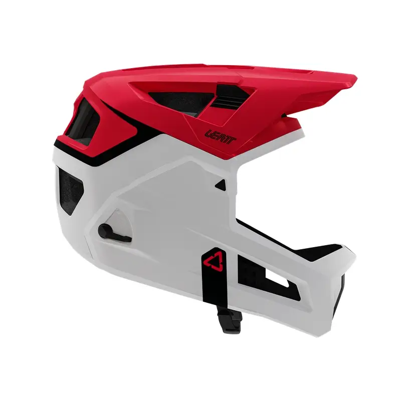 Casco Integrale Enduro 4.0 Mentoniera Removibile Red/White Taglia S (51-55cm) #2