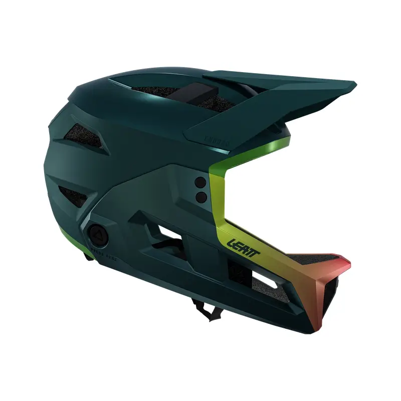 Casco Integrale Enduro 3.0 Mentoniera Removibile Spruce Green Taglia S (51-55cm) #3