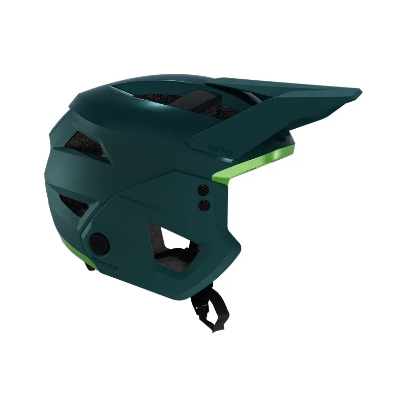 Casco Integrale Enduro 3.0 Mentoniera Removibile Spruce Green Taglia S (51-55cm) #5