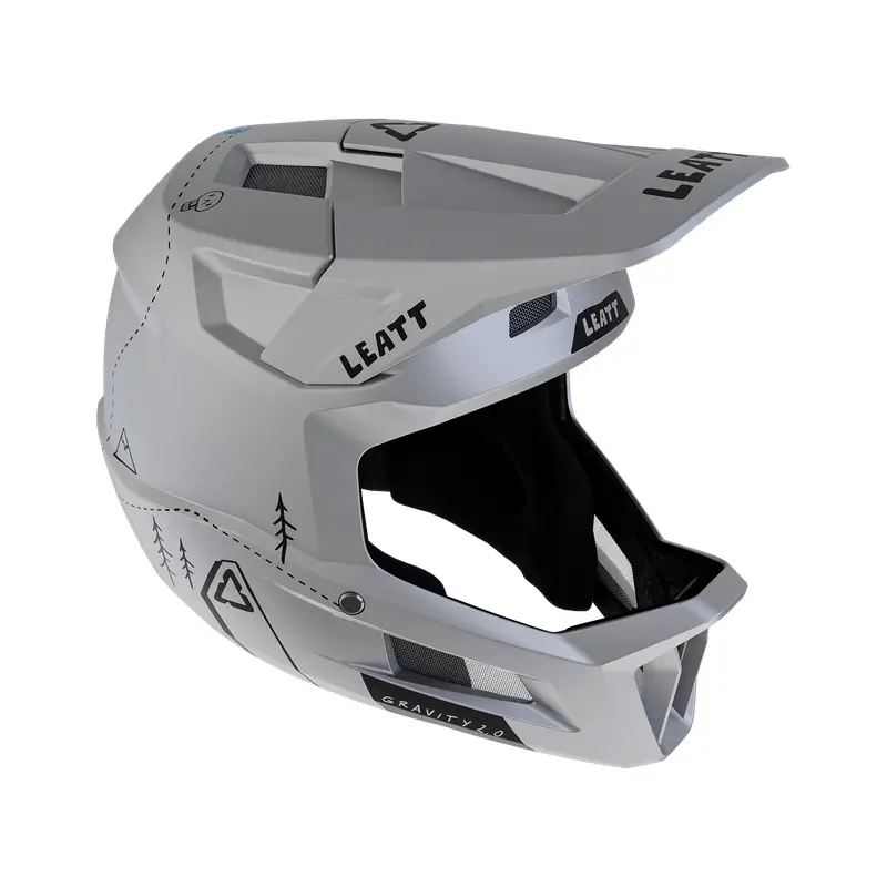 Casco Integrale Gravity 2.0 Grey Taglia XS (53-54cm) - image