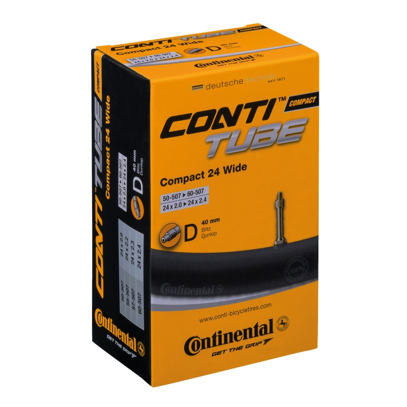Schlauch Compact 24 Breite 24x2,0-2,4'' 50/60-507 Dunlop-Ventil 40mm - image