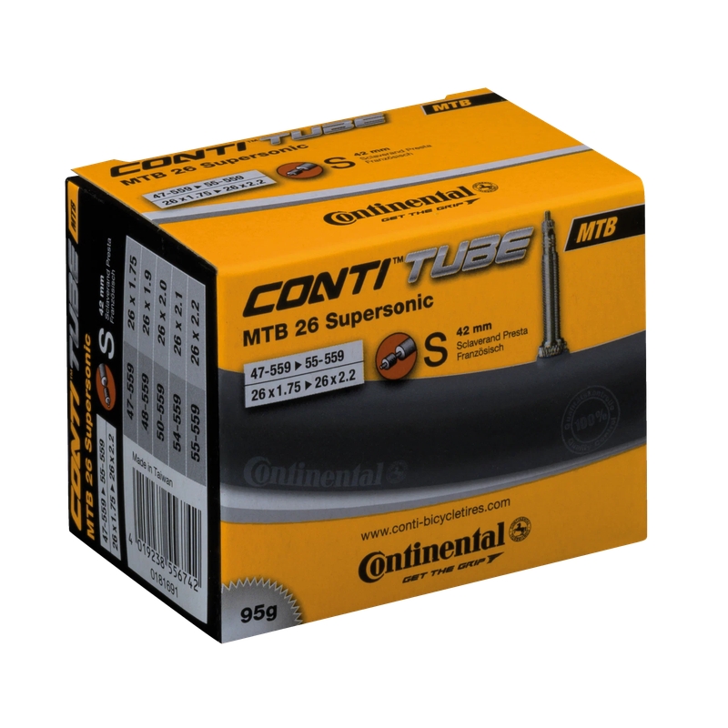 MTB-Schlauch 26 Supersonic 26x1,75/2,20'' 47/55-559 Presta-Ventil 42mm