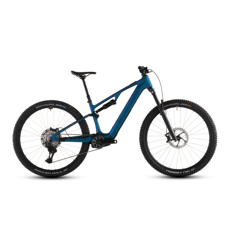 AMS Hybrid One44 C: 68x SLX 29 '' 12V 140mm 400WH Bosch Performance SX Nebula'n'black 2026 Tamanho S