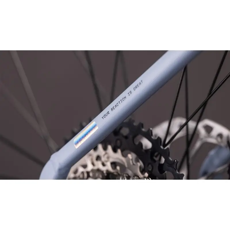 Réaction hybride Slx Entrée facile 27,5 '' 12V 100 mm 800wh Bosch CX Gauzegrey'n’iceBlue 2026 Taille #4