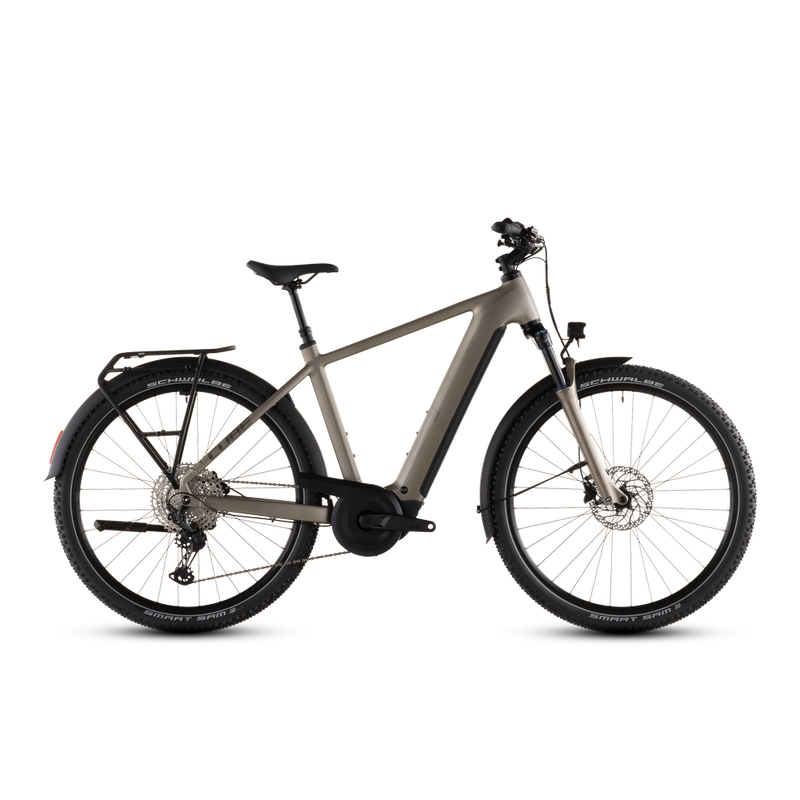 Nuride Hybrid Pro 28 '' 12V 100mm 600WH Bosch Performance Line CX Flashstone'n'chrome 2026 Größe S