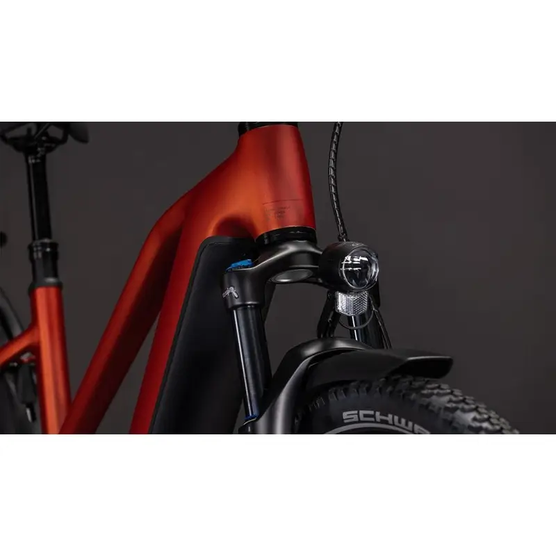 Nuride Hybrid Pro Trapeze 28 '' 12v 100mm 800Wh Bosch Even Line CX Chilli'n’black 2026 size XS #4