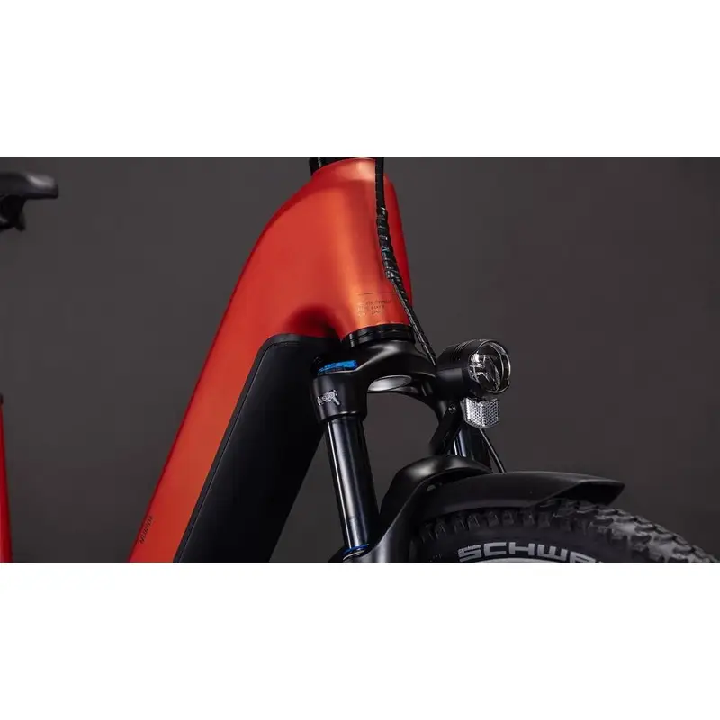 Entrada fácil de nuride hybrid pro 28 '' 12v 100 mm 800wh bosch incluso línea cx chilli'n’black 2026 #5