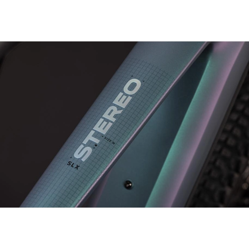 Stereo Hybrid ONE44 SLX 27.5'' 12v 140mm 800Wh Bosch P Line CX Smaragdgrey’n’Chrome 2027 Taglia S #2