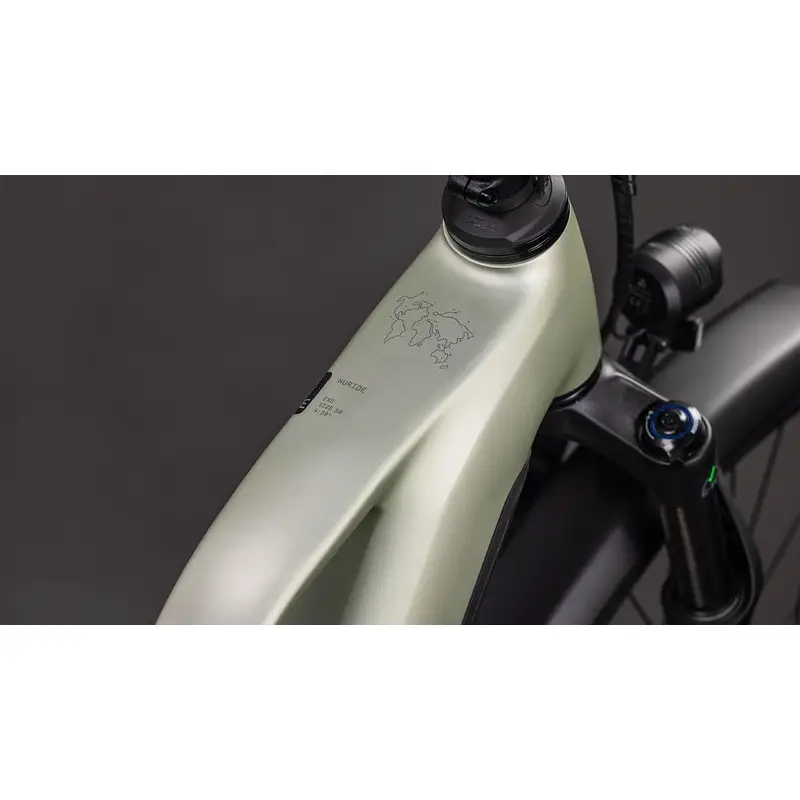 Nuride Hybrid Exc Trapeze 28 '' 12V 100mm 800Wh Bosch uniformes CX Lemongrass'n'Reflex 2026 Tamanho #1