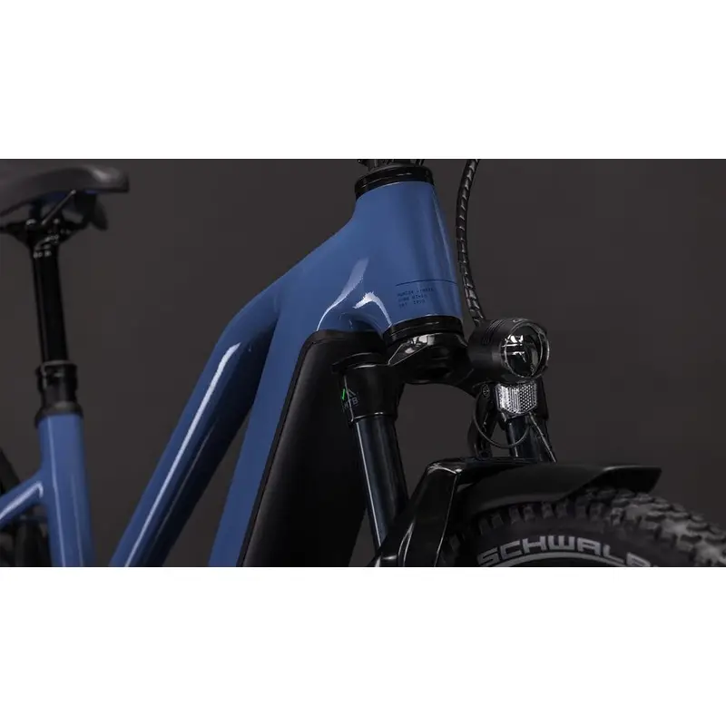 Nuride hybrid exc trapeze 28 '' 12v 100 mm 800wh bosch incluso línea cx jeansblue'n’Blue 2026 tamaño #4