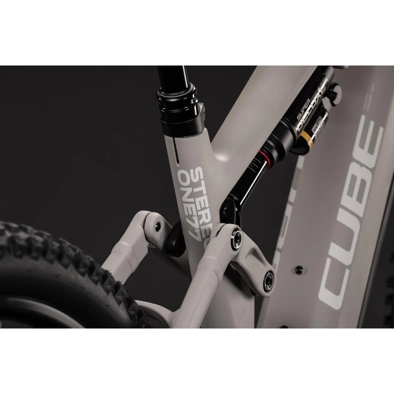 Stereo Hybrid ONE77 HPC Race 29/27.5'' 12v 170mm 800Wh Bosch P L CX Oatgrey’n’Yellow 2027 Taglia M #3