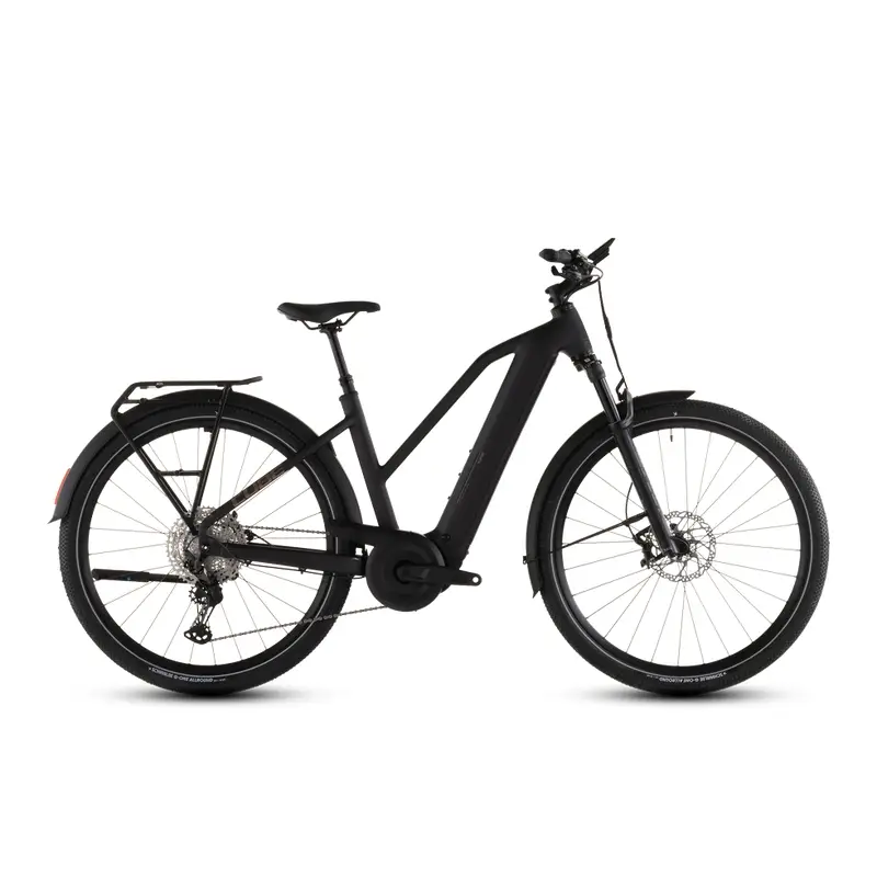 Nuride Hybrid SLX Trapeze 28 '' 12V 100 mm 800Wh Bosch Rendimiento Línea CX Black'n’Gold 2026 Tamaño - image