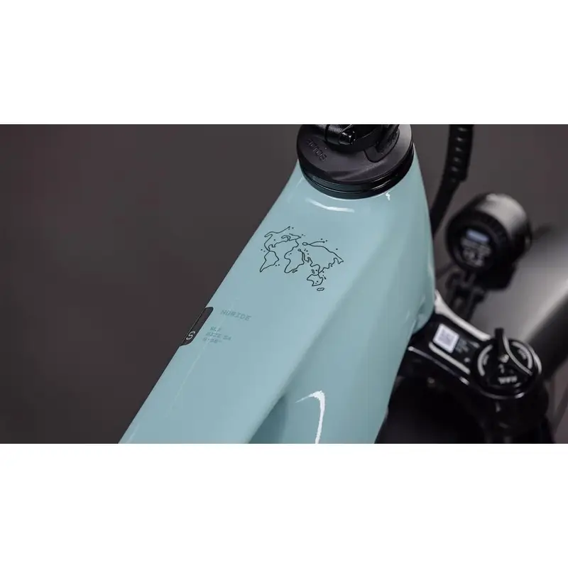 Nuride Hybrid SLX 28 '' 12V 100mm 800WH Bosch Performance Line CX Skylight'n'arubblue 2026 Tamanho S #1