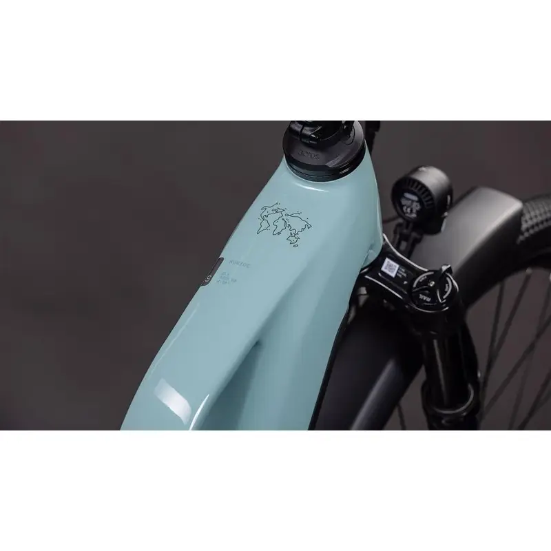 Trapézio híbrido Nuride SLX 28 '' 12V 100mm 800Wh Bosch CX Skylight'n'arubblue 2026 Tamanho XS #1