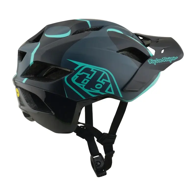 Casco Flowline SE Badge Carbon/Real Teal Talla XS/S (54-56) #1