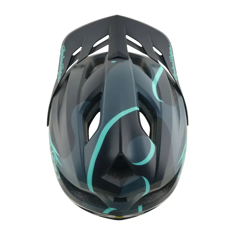 Casco Flowline SE Badge Carbon/Real Teal Talla XS/S (54-56) #3