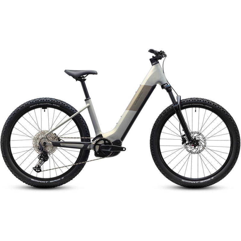 Reaction Hybrid ONE Easy Entry 27.5'' 12v 100mm 720Wh Bosch CX Pearlsilver’n’Chrome 2027 Taglia M