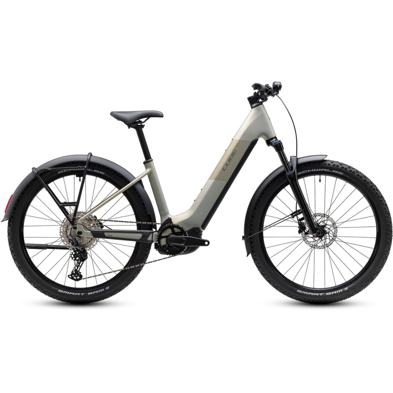 Reaction Hybrid ONE FE Easy Entry 27.5'' 12v 100mm 720Wh Bosch CX Pearlsilver Chrome 2027 Taglia L