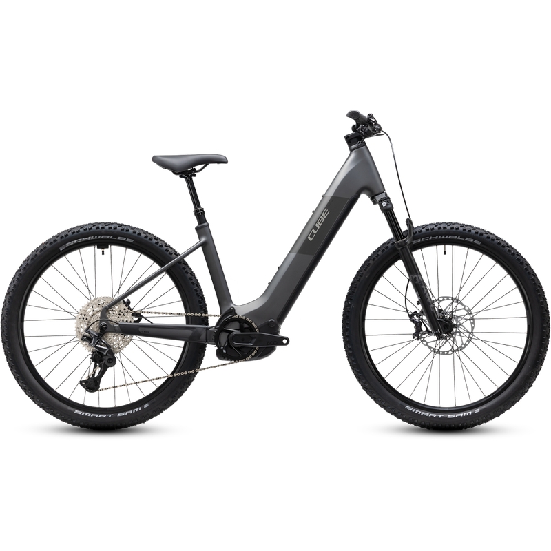 Reaction Hybrid Race Easy Entry 27.5'' 12v 100mm 800Wh Bosch PL CX Slabgrey’n’Chrome 2027 Taglia XL