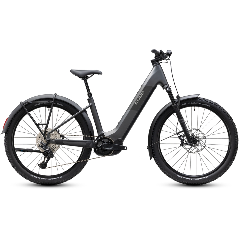 Reaction Hybrid Race FE Easy Entry 27.5'' 12v 100mm 800Wh Bosch CX Slabgrey’n’Chrome 2027 Taglia L