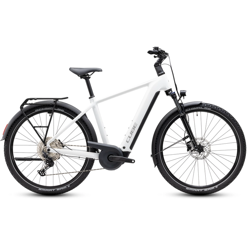 Nuride Hybrid Performance 28'' 12v 100mm 720Wh Bosch Perf Line Metallicwhite’n’Grey 2027 Taglia M - image