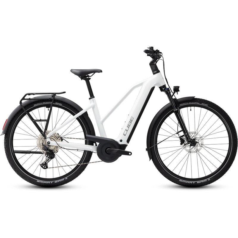 Nuride Hybrid Performance Trapeze 28'' 12v 100mm 720Wh Bosch P L Metallicwhite’n’Grey 2027 Taglia XS - image