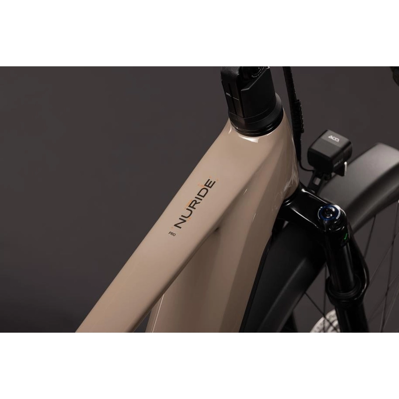 Nuride Hybrid Pro 28'' 12v 100mm 800Wh Bosch Performance Line CX Cappuccino’n’Black 2027 Taglia S #1