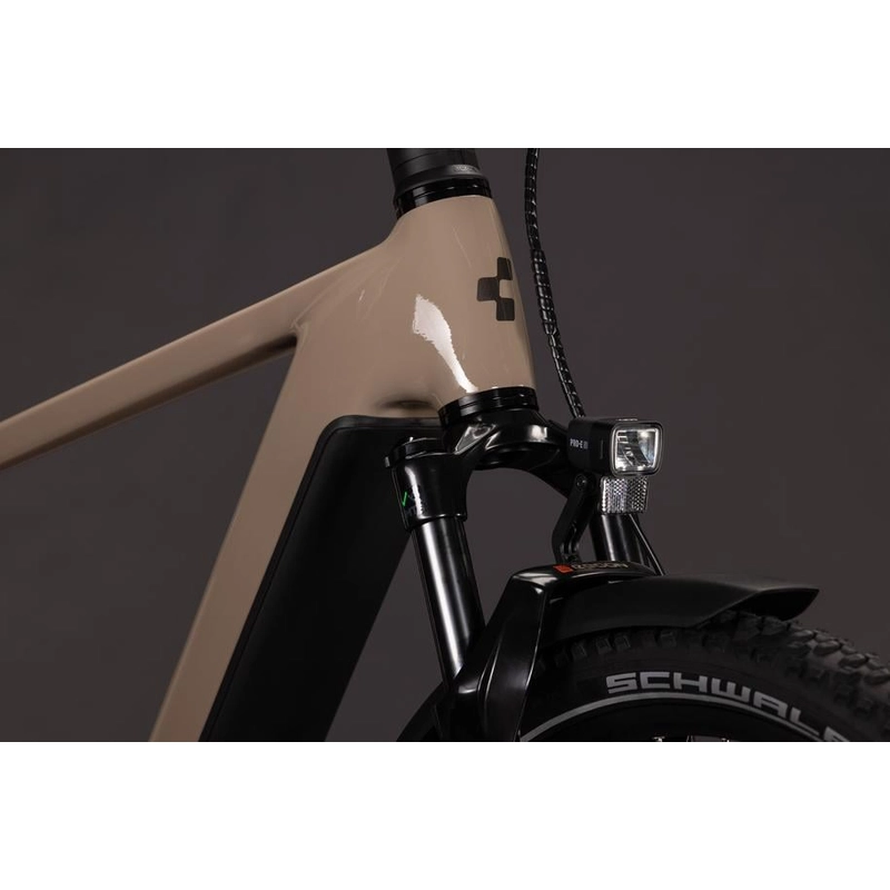 Nuride Hybrid Pro 28'' 12v 100mm 800Wh Bosch Performance Line CX Cappuccino’n’Black 2027 Taglia S #4