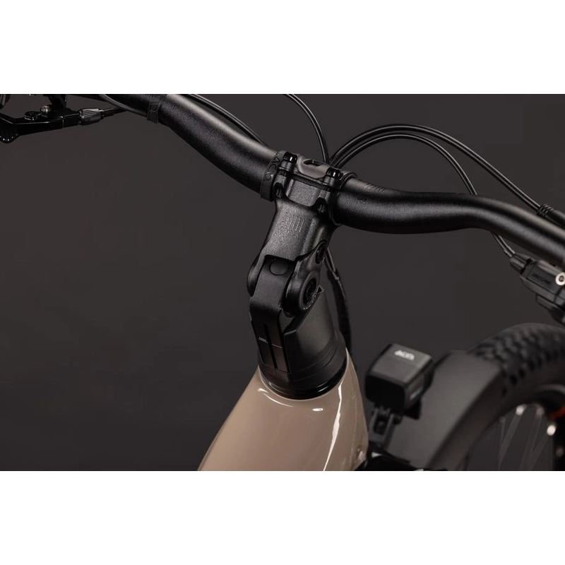 Nuride Hybrid Pro Trapeze 28'' 12v 100mm 800Wh Bosch Perf Line CX Cappuccino’n’Black 2027 Taglia XS #1