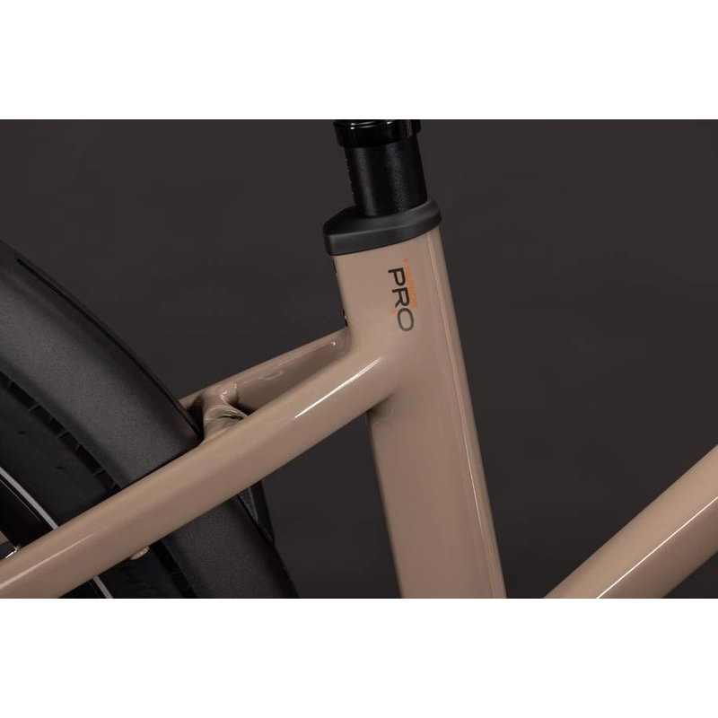 Nuride Hybrid Pro Trapeze 28'' 12v 100mm 800Wh Bosch Perf Line CX Cappuccino’n’Black 2027 Taglia L #3