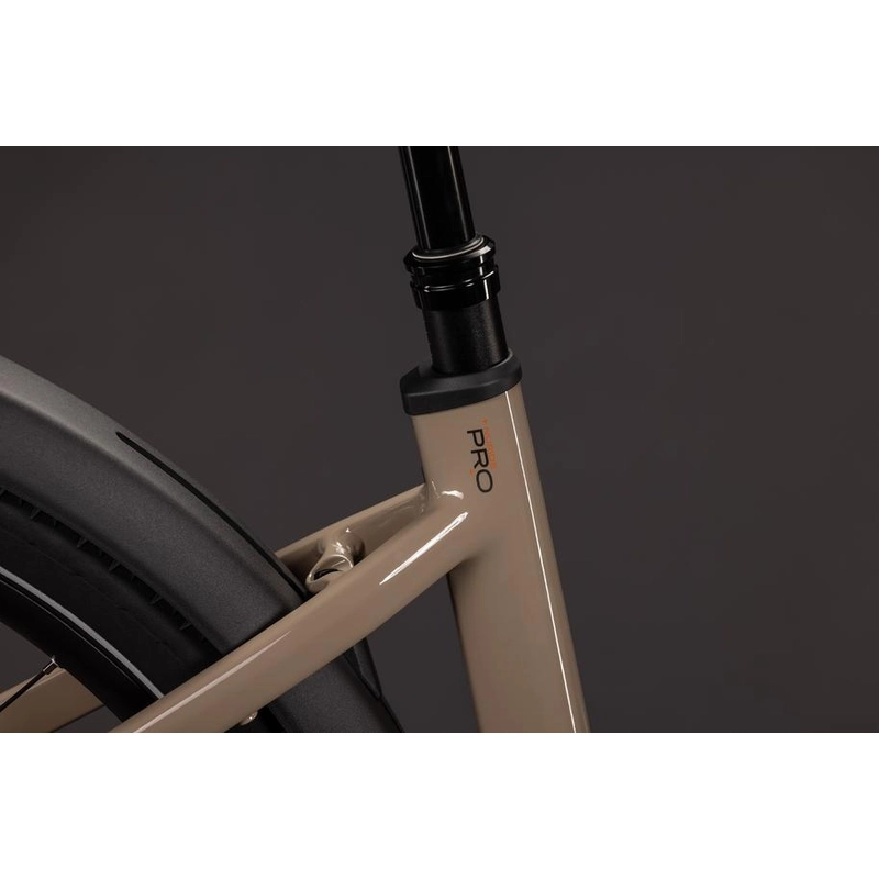Nuride Hybrid Pro Easy Entry 28'' 12v 100mm 800Wh Bosch P Line CX Cappuccino’n’Black 2027 Taglia XS #3