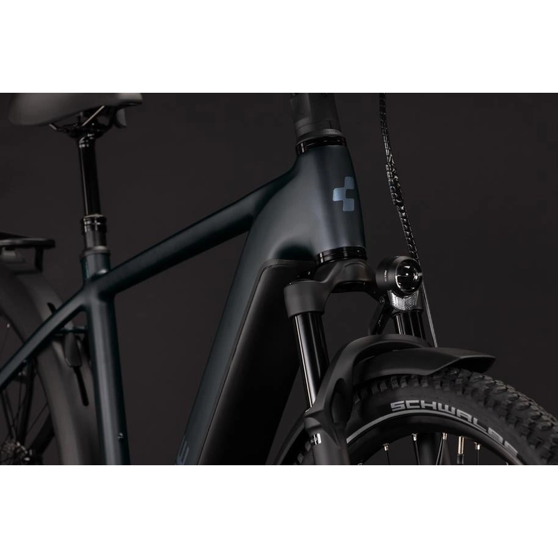 Nuride Hybrid EXC 28'' 12v 100mm 800Wh Bosch Performance Line CX Coal’n’Chrome 2027 Taglia S #5