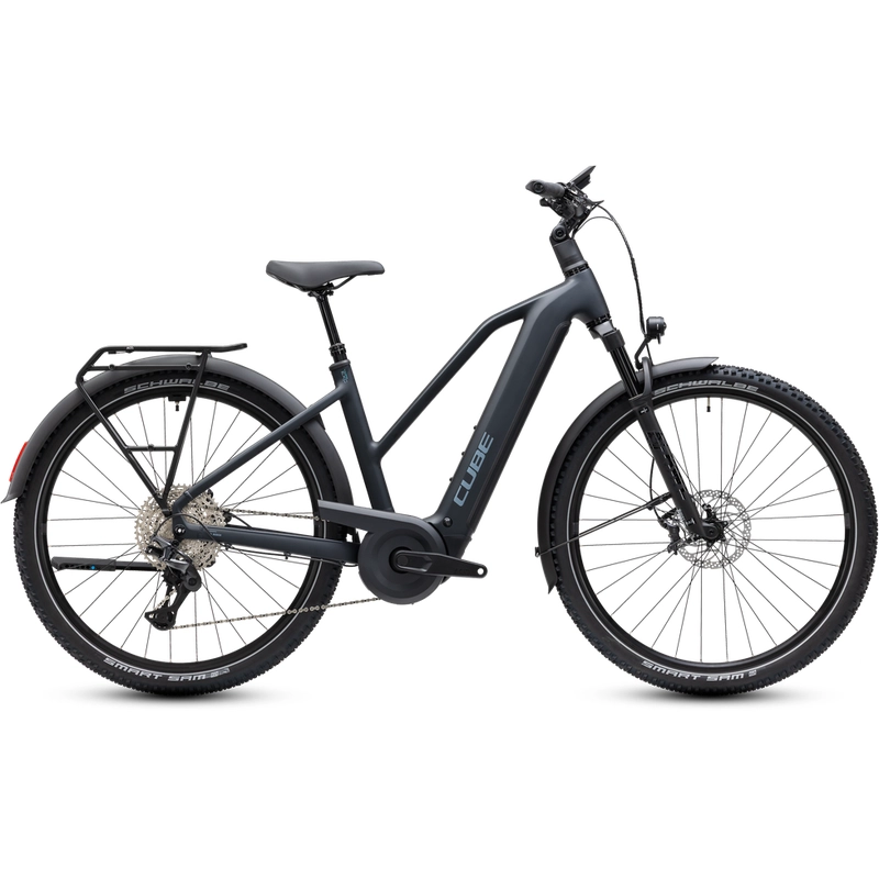 Nuride Hybrid EXC Trapeze 28'' 12v 100mm 800Wh Bosch Perf Line CX Coal’n’Chrome 2027 Taglia XS - image