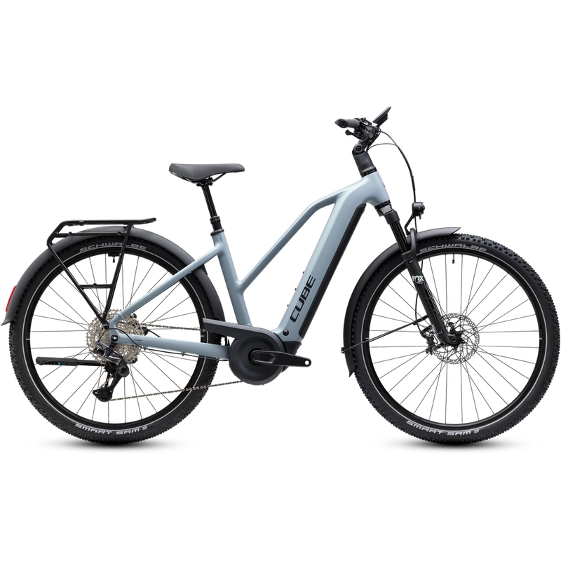 Nuride Hybrid EXC Trapeze 28'' 12v 100mm 800Wh Bosch Perf Line CX Seagrey’n’Black 2027 Taglia XS