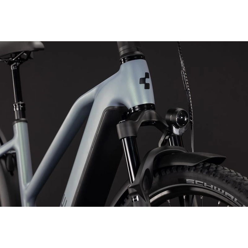 Nuride Hybrid EXC Trapeze 28'' 12v 100mm 800Wh Bosch Perf Line CX Seagrey’n’Black 2027 Taglia L #5