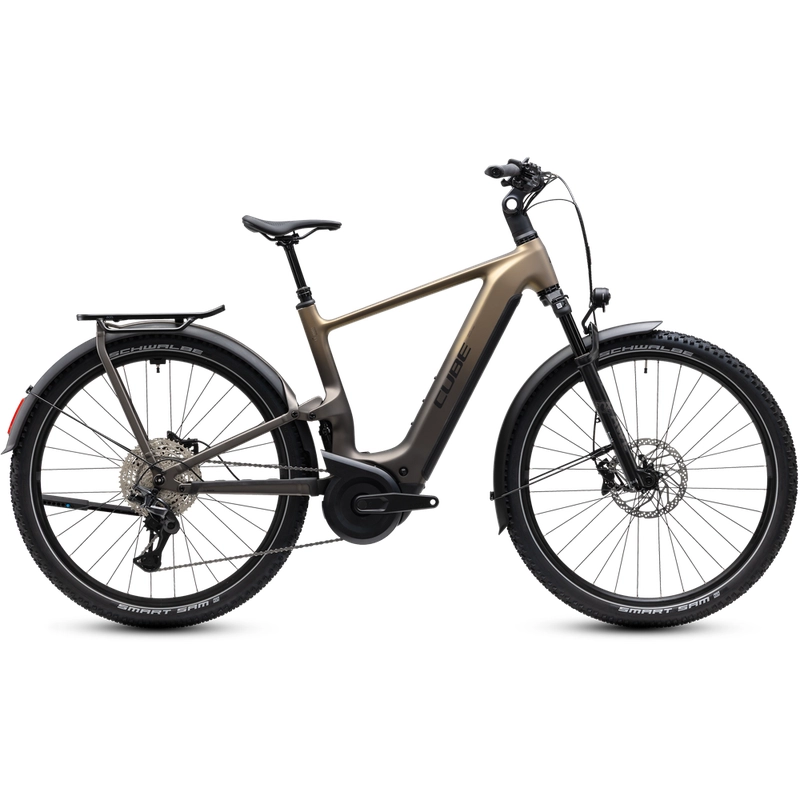 Nuride Hybrid ONE11 HPC SLX 28'' 12v 100mm 800Wh Bosch P Line CX Goldenbrown’n’Black 2027 Taglia S - image