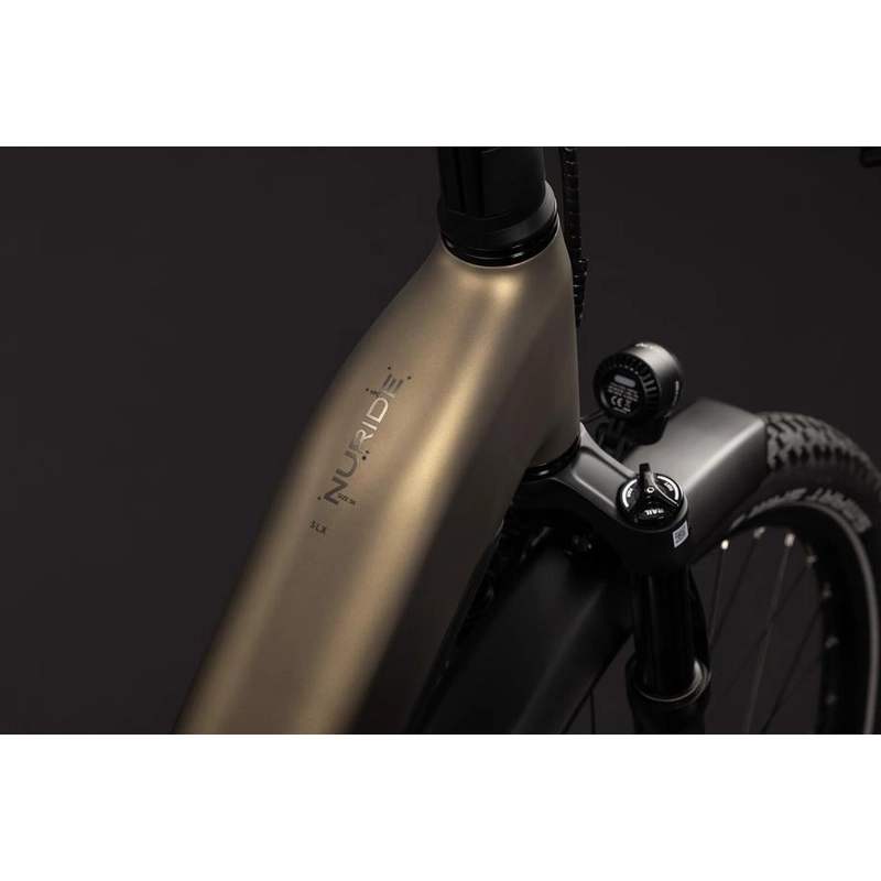 Nuride Hybrid ONE11 HPC SLX Easy Entry 28'' 12v 100mm 800Wh Bosch CX Goldenbrown 2027 Taglia XS #1