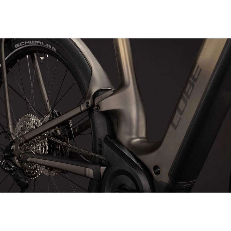 Nuride Hybrid ONE11 HPC SLX Easy Entry 28'' 12v 100mm 800Wh Bosch CX Goldenbrown 2027 Taglia L #6