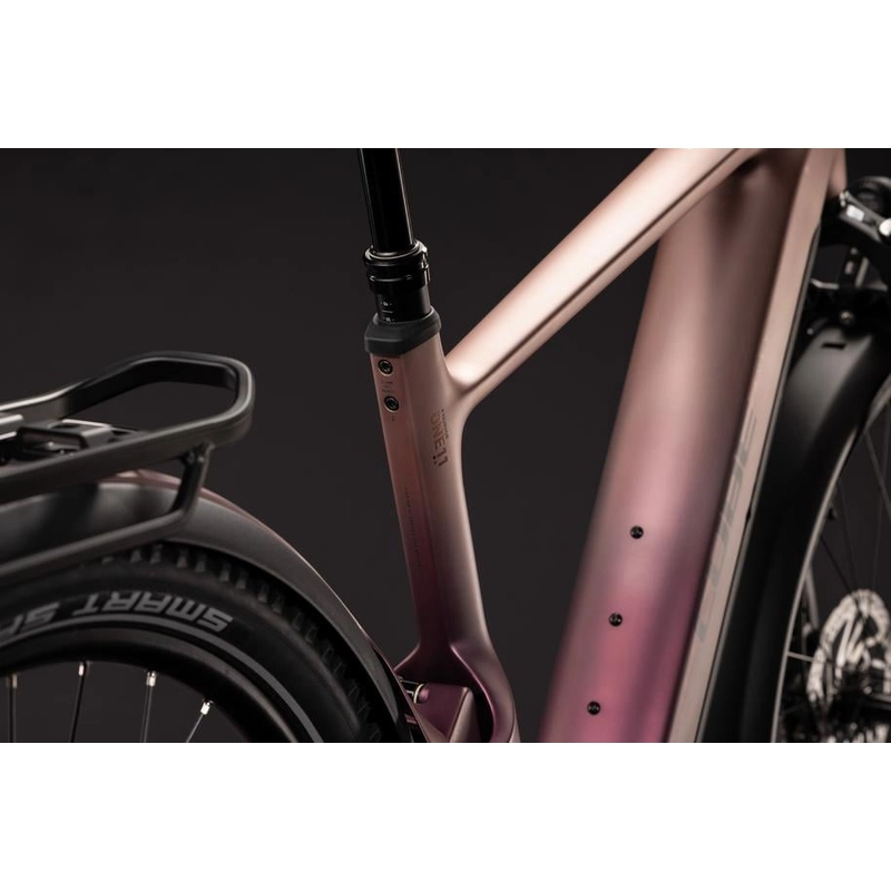 Nuride Hybrid ONE11 HPC SLX 28'' 12v 100mm 800Wh Bosch Perf Line CX Mauve’n’Black 2027 Taglia S #3