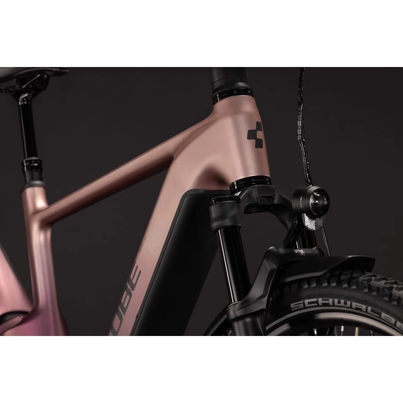 Nuride Hybrid ONE11 HPC SLX 28'' 12v 100mm 800Wh Bosch Perf Line CX Mauve’n’Black 2027 Taglia S #6