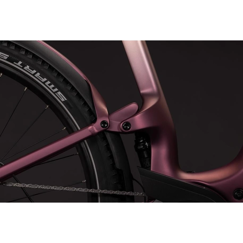 Nuride Hybrid ONE11 HPC SLX 28'' 12v 100mm 800Wh Bosch Perf Line CX Mauve’n’Black 2027 Taglia XL #5