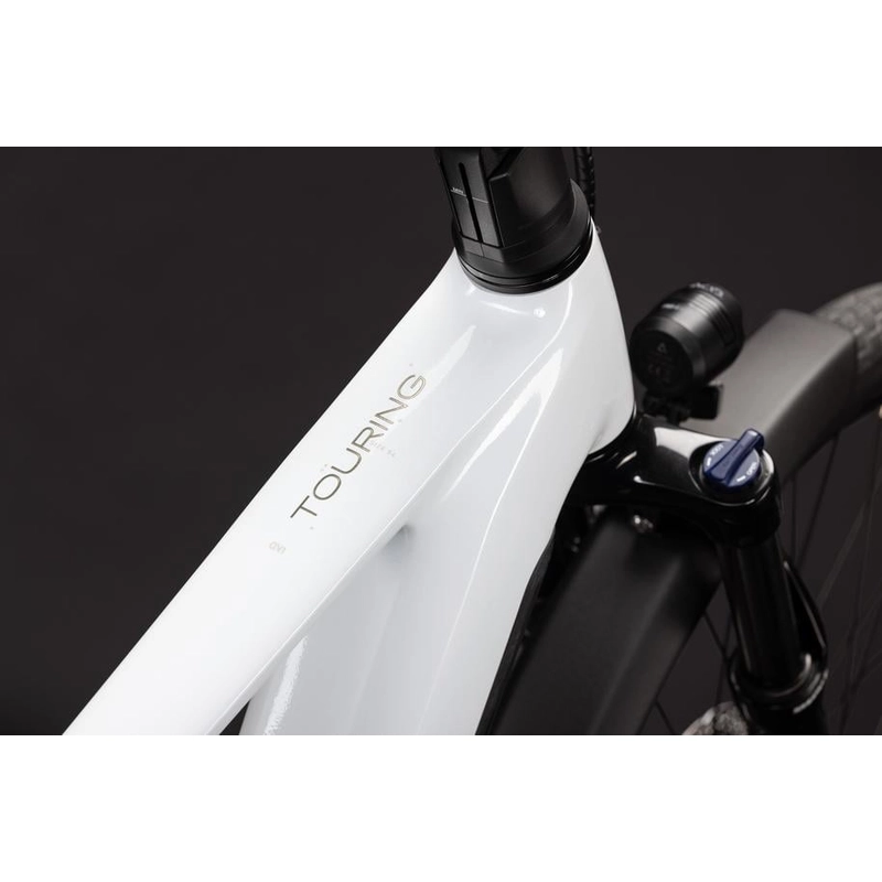 Touring Hybrid ONE 28'' 11v 100mm 600Wh Bosch Performance Line Metallicwhite’n’Chrome 2027 Taglia XL #1