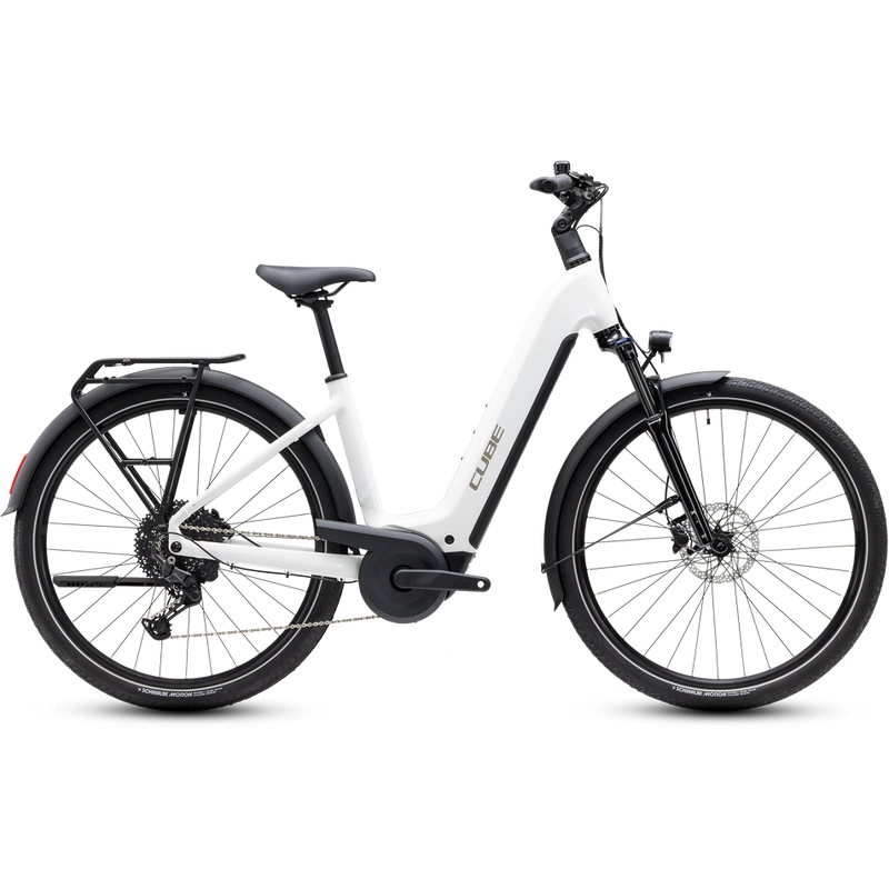 Touring Hybrid ONE Easy Entry 28'' 11v 100mm 600Wh Bosch P L Metallicwhite’n’Chrome 2027 Taglia XS - image