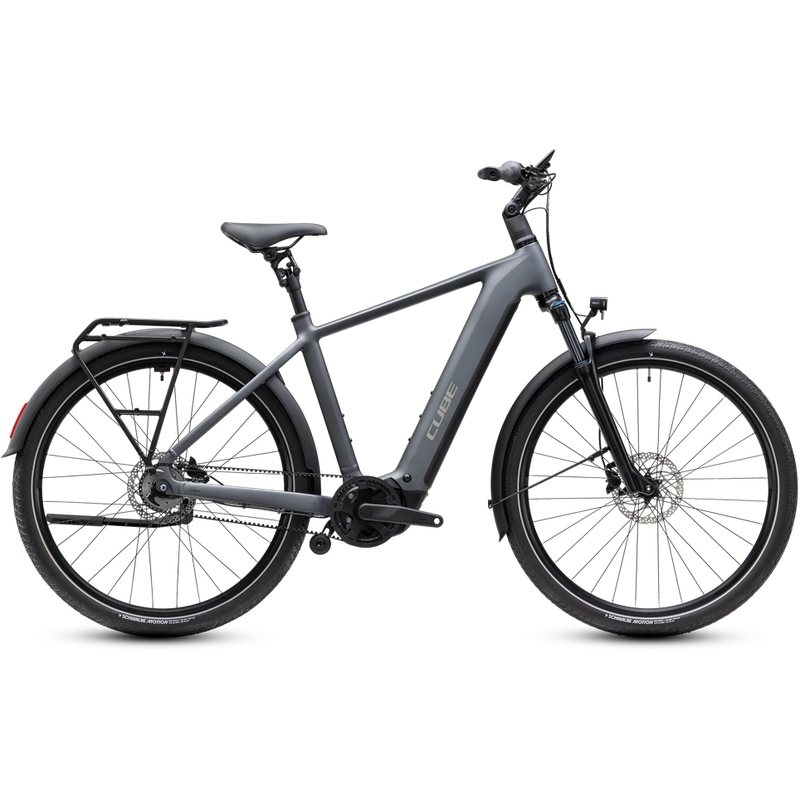 Touring Hybrid Deluxe SLX 28'' 1v 100mm 800Wh Bosch Perf Line PX Slabgrey’n’Chrome 2027 Taglia S