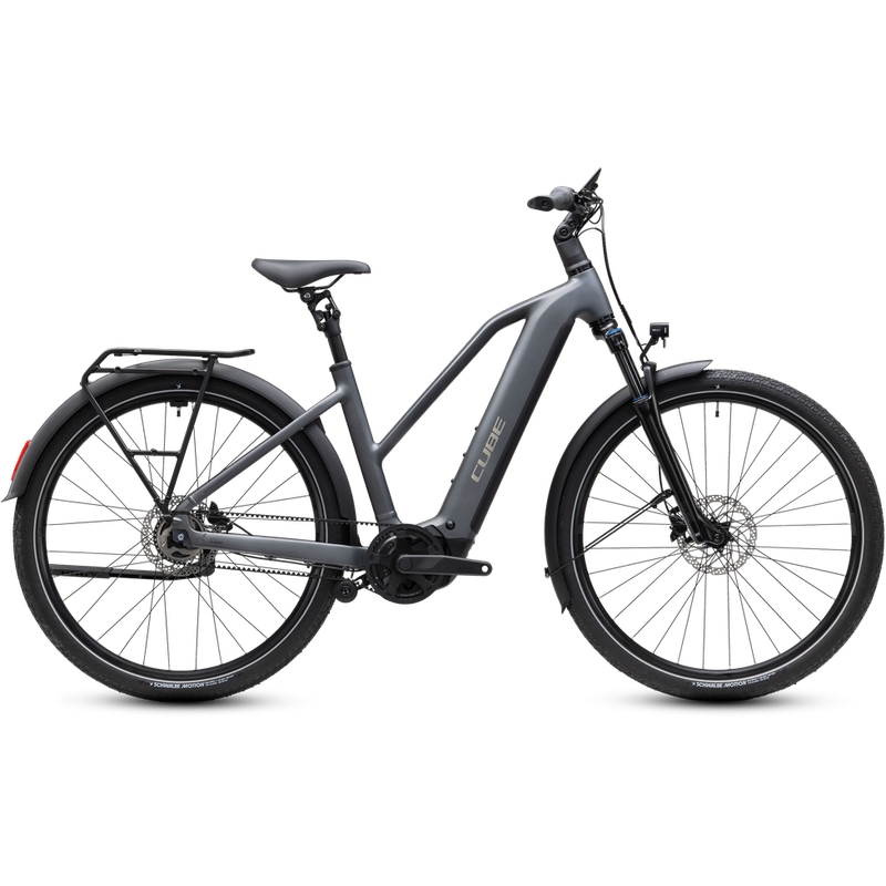 Touring Hybrid Deluxe SLX Trapeze 28'' 1v 100mm 800Wh Bosch PL PX Slabgrey’n’Chrome 2027 Taglia XS