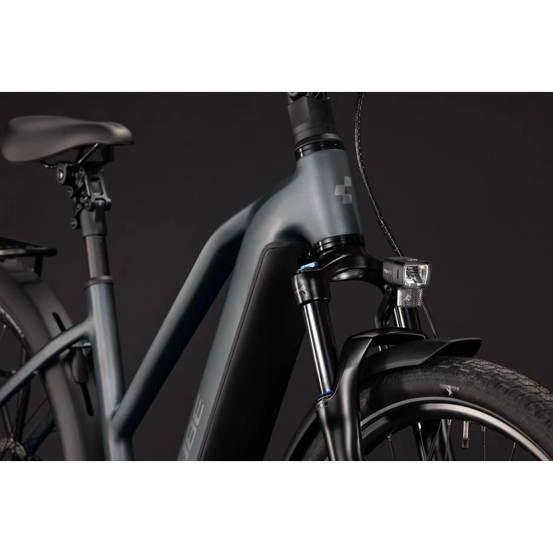 Touring Hybrid Deluxe SLX Trapeze 28'' 1v 100mm 800Wh Bosch PL PX Slabgrey’n’Chrome 2027 Taglia L #5