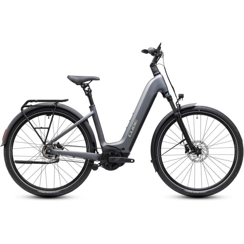 Touring Hybrid Deluxe SLX Easy Entry 28'' 1v 100mm 800Wh Bosch PX Slabgrey’n’Chrome 2027 Taglia XS - image