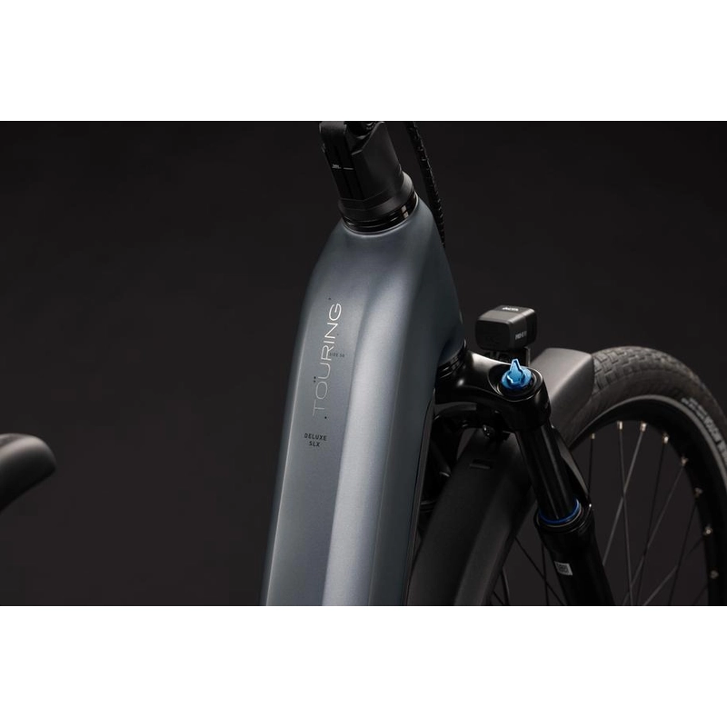 Touring Hybrid Deluxe SLX Easy Entry 28'' 1v 100mm 800Wh Bosch PX Slabgrey’n’Chrome 2027 Taglia XS #1