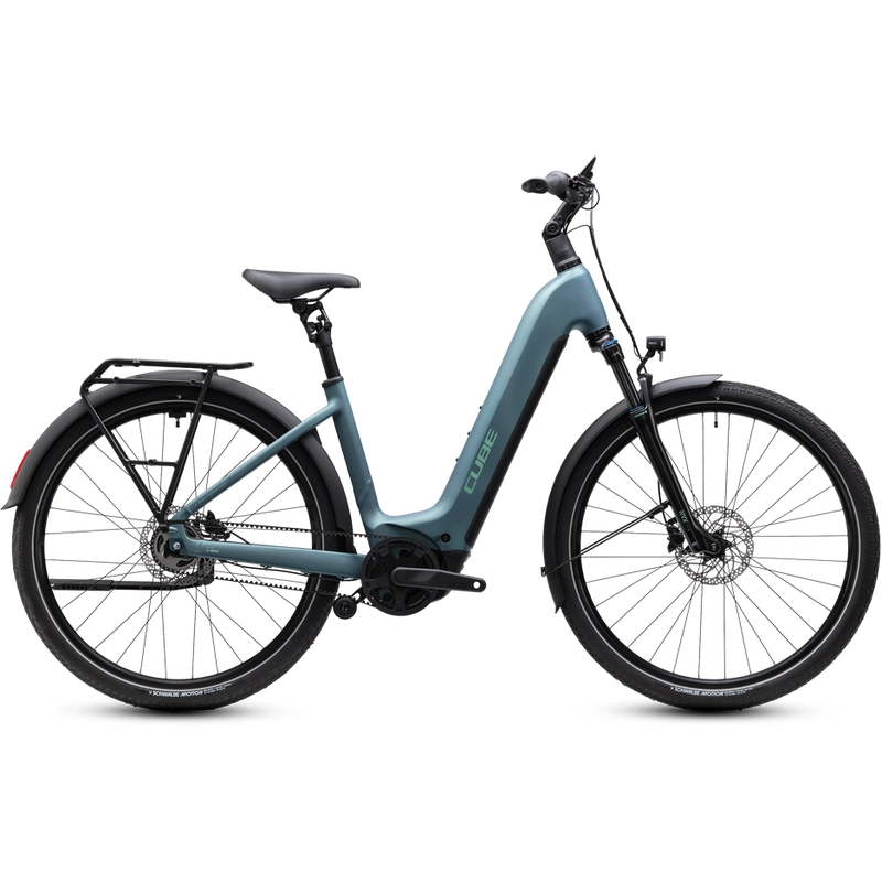 Touring Hybrid Deluxe SLX Easy Entry 28'' 1v 100mm 800Wh Bosch PX Greengranit’n’Green 2027 Taglia XS - image