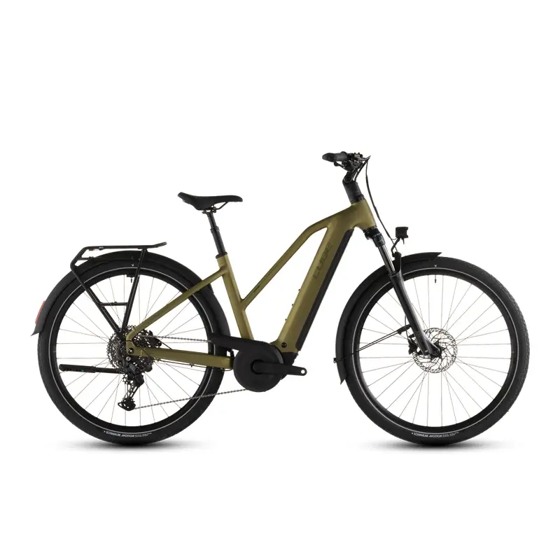 Touring Hybrid Pro trapeze 28 '' 11v 100 mm 800wh Bosch incluso PX Goldenlime'n’Black 2026 Tamaño XS - image